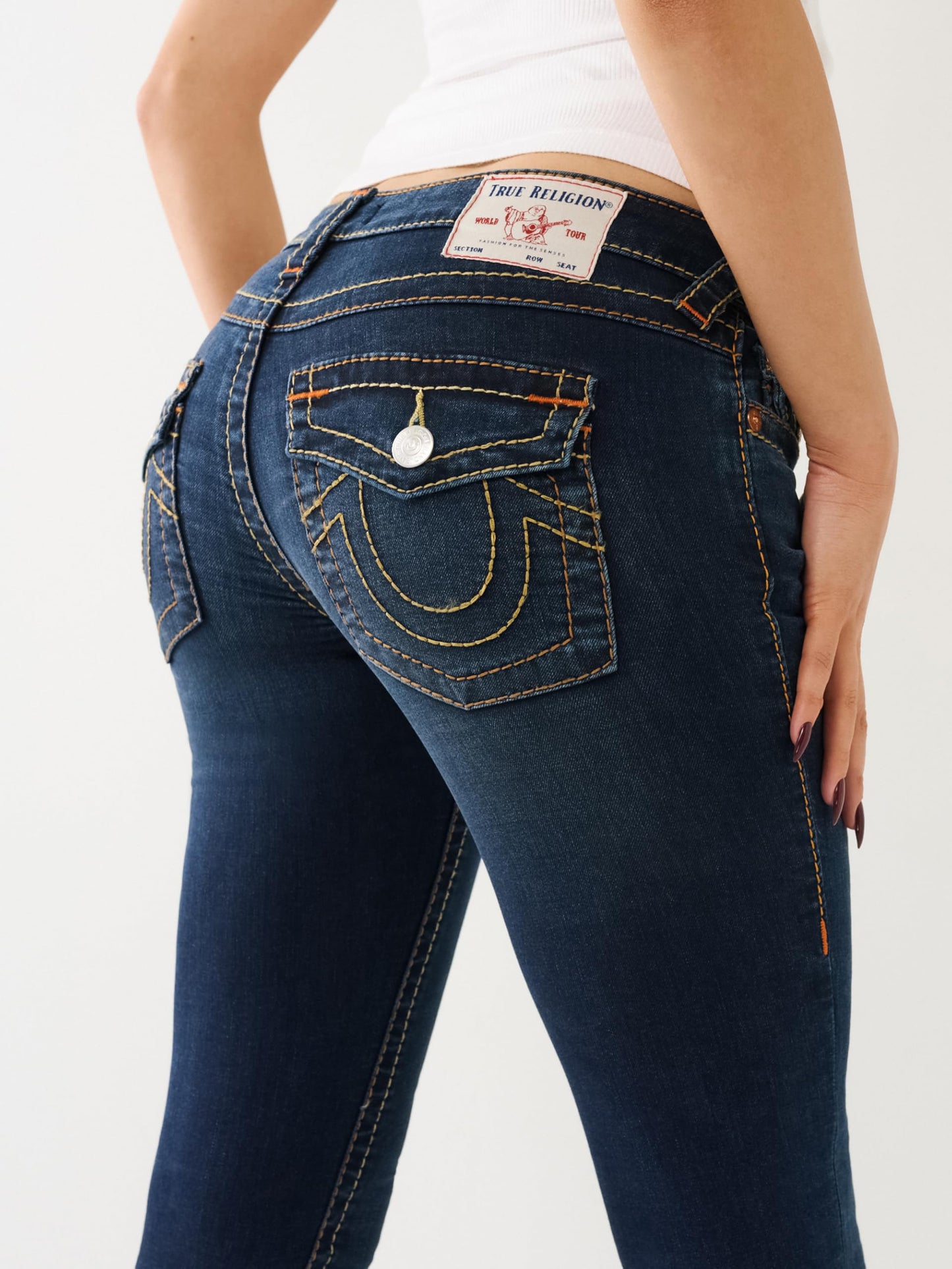 True Religion Women's Stella Low Rise Skinny Jean
