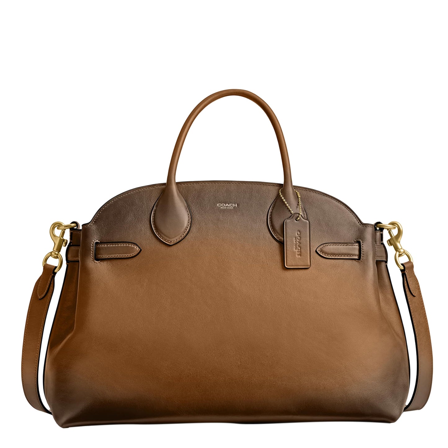 Coach Women's Suede Soft Empire Carryall 40 Tote