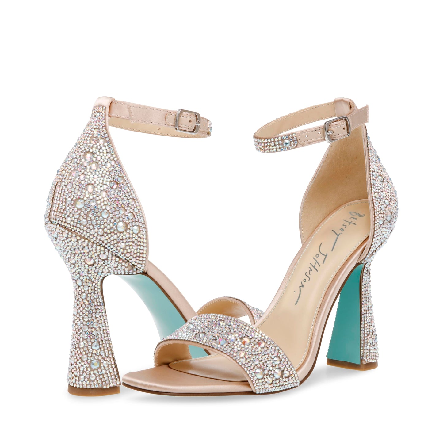 Betsey Johnson Women's Dani Embellished Heeled Sandals