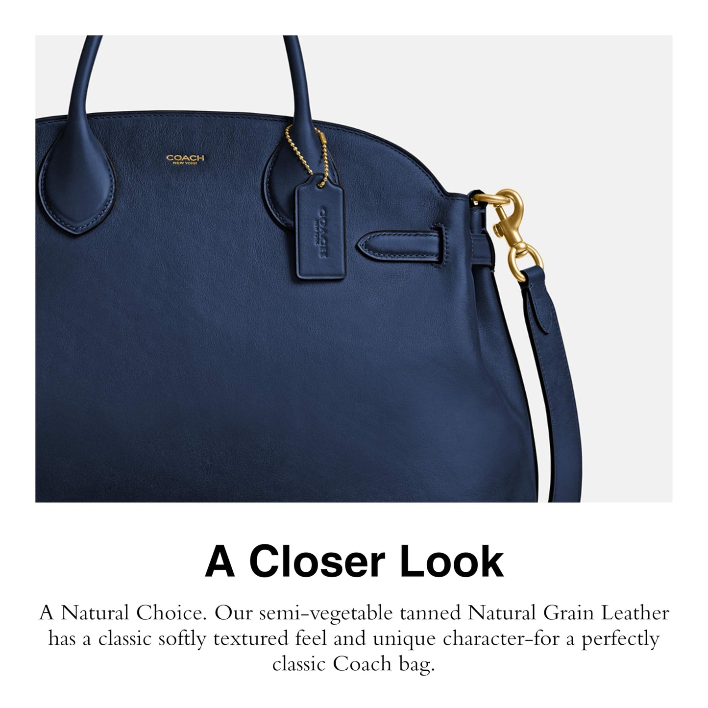 Coach Women's Suede Soft Empire Carryall 40 Tote