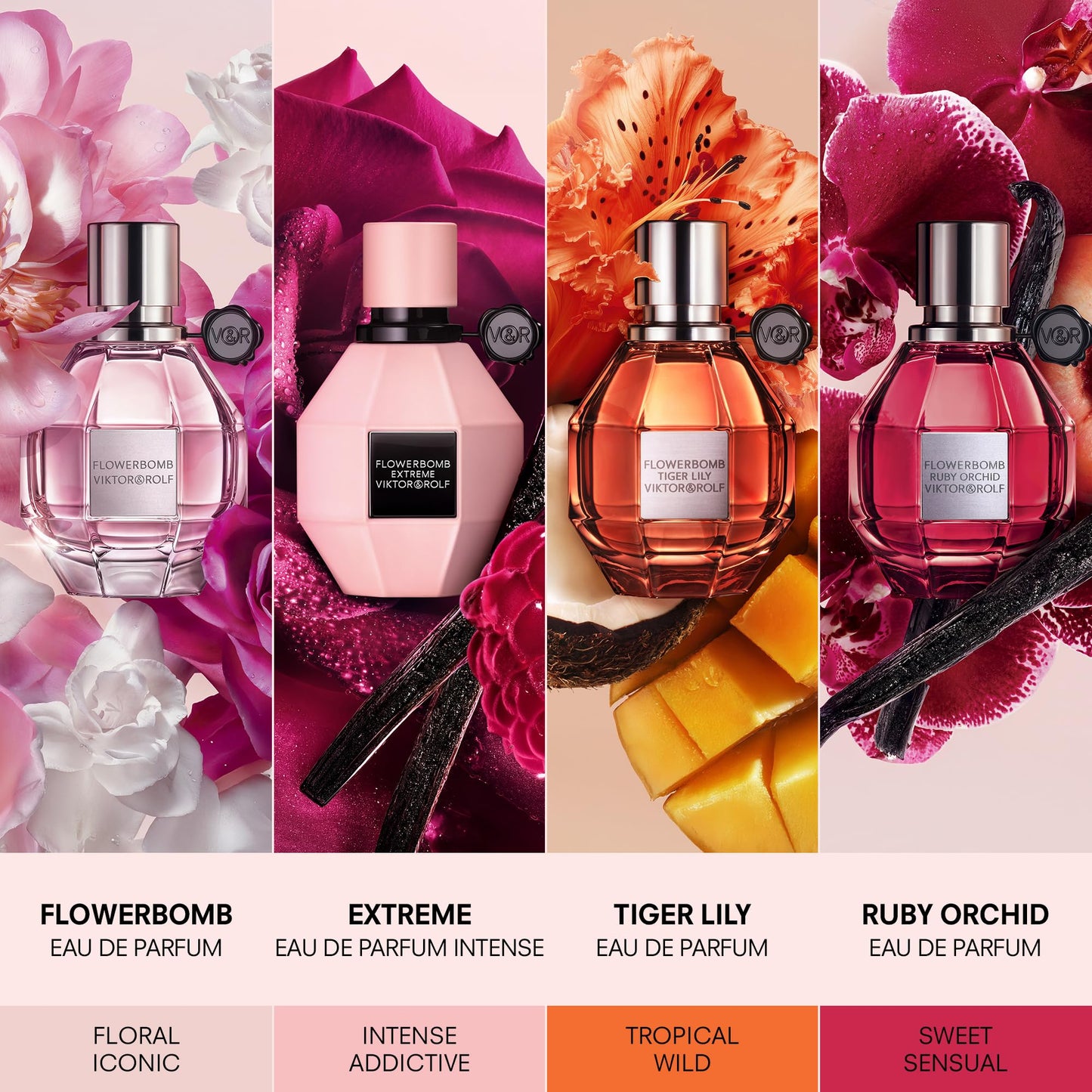 Viktor&Rolf - Flowerbomb Eau de Parfum - Women's Perfume - Floral & Woody - With Notes of Rose, Peony & Patchouli