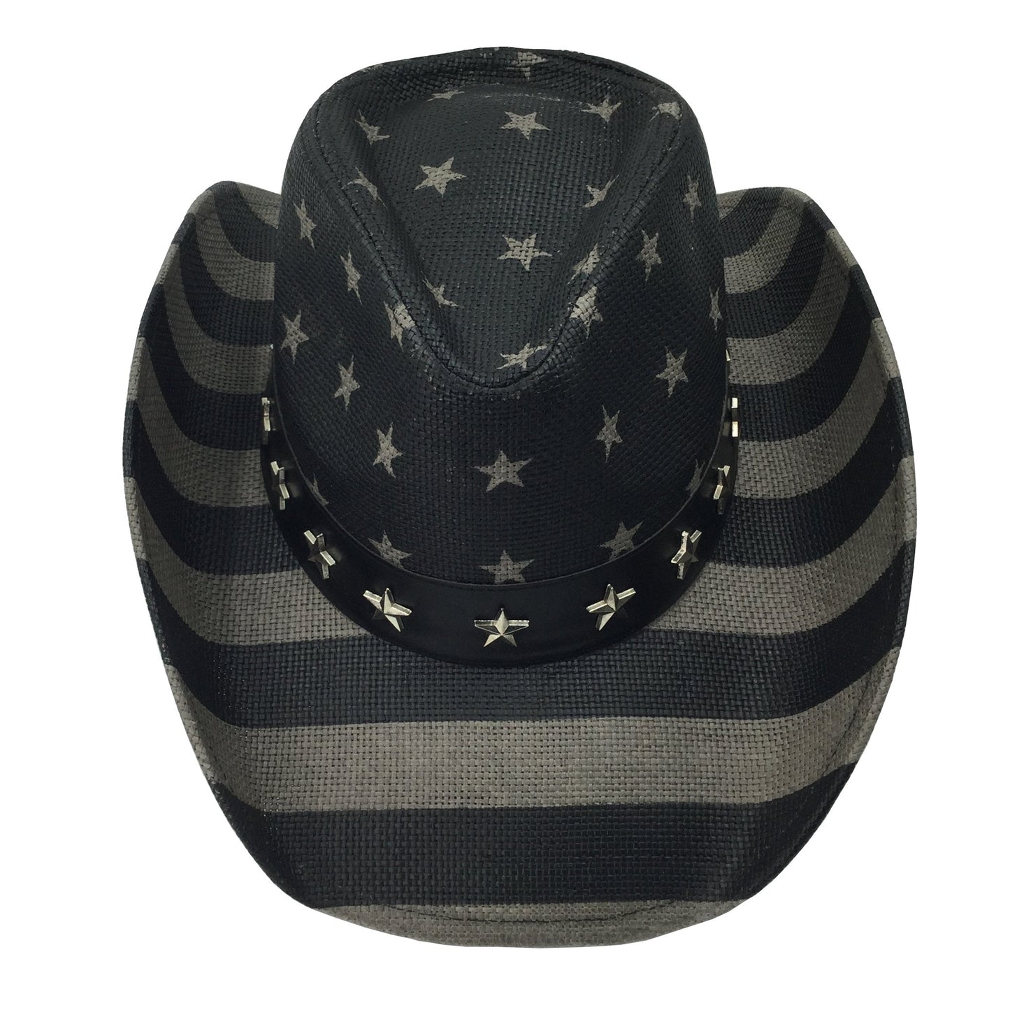 grinderPUNCH Western Outback Cowboy Hat Men's Women's Style Classic Straw Western Cowgirl Hat