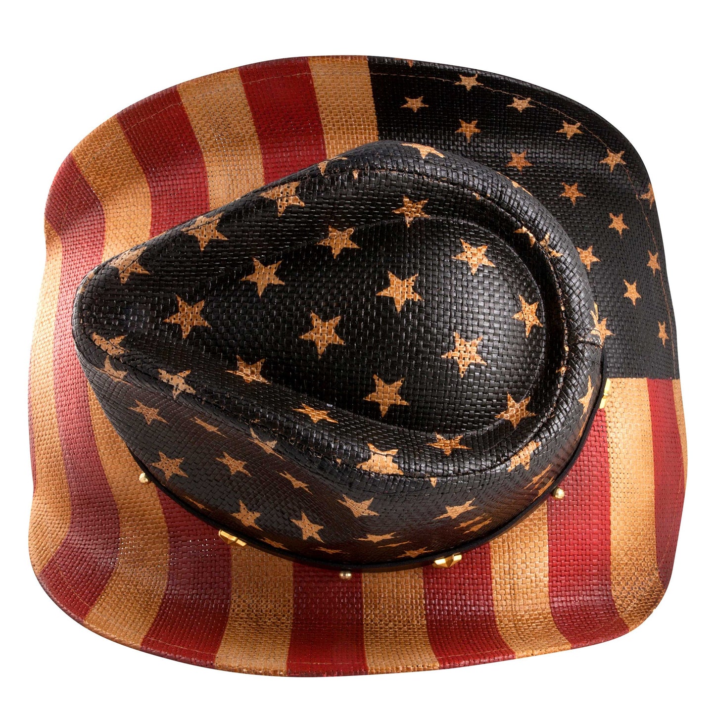 grinderPUNCH Western Outback Cowboy Hat Men's Women's Style Classic Straw Western Cowgirl Hat