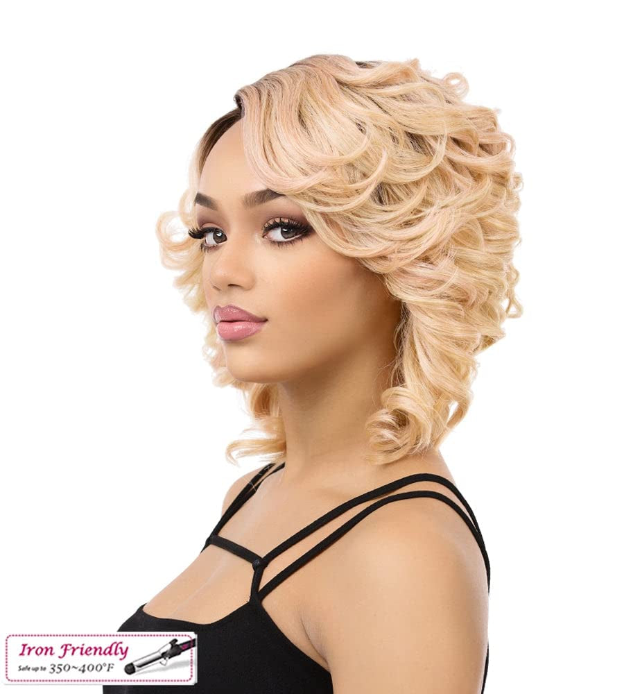 It'S a Wig Synthetic Hair Full Cap - MAGIC (1B off BLACK)